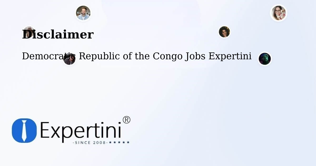 Disclaimer – Aketi - Democratic Republic of the Congo Jobs Expertini
