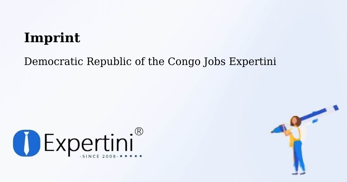 Imprint – Aketi - Democratic Republic of the Congo Jobs Expertini